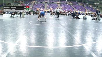 133 lbs Round 1 (16 Team) - Thaddeus Long, McKendree vs Zachary Ourada, Nebraska-Kearney