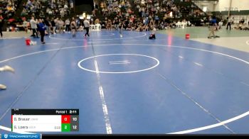 174 lbs Finals (2 Team) - Gavyn Brauer, Nebraska-Kearney Reserve vs Samuel Loera, Adams State Reserve