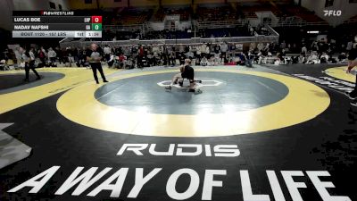 157 lbs Final - Lucas Boe, Lake Highland Prep vs Nadav Nafshi, Germantown Academy