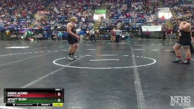1 - 215 lbs Semifinal - Wyatt Bush, Grundy vs Aiden Acord, Buffalo Gap