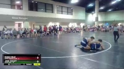 152 lbs Round 4 (6 Team) - Jake Dailey, MAWA Red vs Evan Cruz, Elite Athletic Club