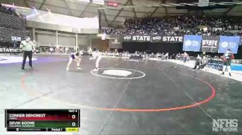 1B/2B 126 3rd Place Match - Conner Demorest, Forks vs Devin Boone, Columbia (Burbank)