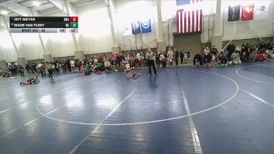 42 lbs Cons. Semi - Jett Meyer, Fremont Wrestling Club vs Wade Van Fleet, Charger Wrestling Club