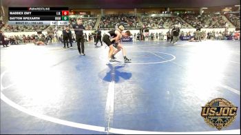 106 lbs Quarterfinal - Maddex Ewy, Elgin Wrestling vs Dayton Spexarth, Brawlers