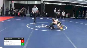 72 lbs Quarterfinal - Clayton Ritter, Gorilla Grapplers vs Alexzander Lombardo, Wrcl