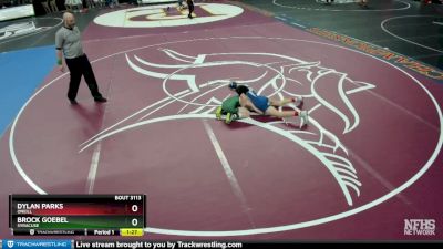 Quarterfinal - Dylan Parks, ONeill vs Brock Goebel, Syracuse