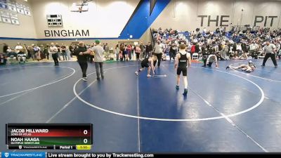 100 lbs Champ. Round 2 - Noah Haaga, Olympus Wrestling vs Jacob Millward, Sons Of Atlas