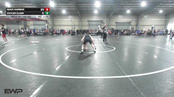 108 lbs Round Of 32 - Mack Karmon, Burnett Trained Wrestling vs Cuyler Clark, Team Champs