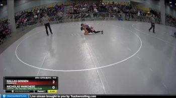 113 lbs Cons. Round 2 - Nicholas Marchese, Crystal Lake Wizards Wrestling Club vs Dallas Gossen, Minnesota