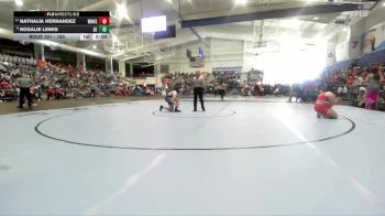 190 lbs Champ. Round 1 - Nathalia Hernandez, Wichita North vs Rosalie Lewis, Gardner Edgerton