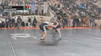 115_B lbs Quarterfinal - Benton Alt, Chestnut Ridge vs Jaxen Schaeffer, Pine Grove