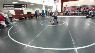 165 lbs Cons. Round 4 - Joey Gonzales, Douglas vs Saxton Lemarr, Thunder Basin