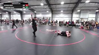 144 lbs Champ. Round 1 - Tripton Stec, Minatare vs Jaykob West, Central