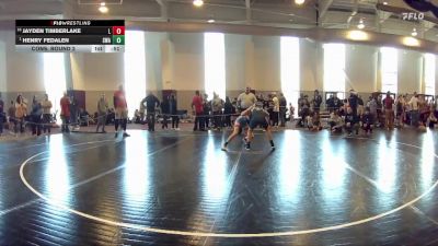 100 lbs Cons. Round 2 - Jayden Timberlake, Louisa vs Henry Fedalen, Scanlan Wrestling Academy