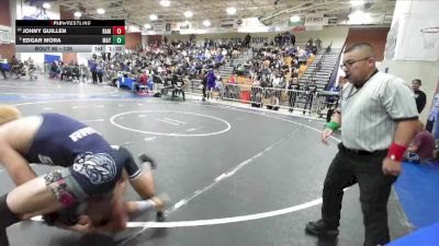 138 lbs Champ. Round 1 - Edgar Mora, Mayfair vs Johny Guillen, Ramona