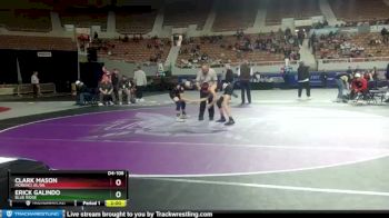 D4-106 lbs Quarterfinal - Erick Galindo, Blue Ridge vs Clark Mason, Morenci Jr./Sr.