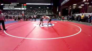 130 lbs Cons. Semi - Paige Tongate, Rock Springs vs Oakley Hepworth, Star Valley