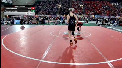 3A 106 lbs Cons. Semi - Simon Krupp, Soda Springs vs Kevin Watson, Kellogg