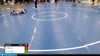 108-116 lbs Cons. Semi - Dalton Lovejoy, Central City vs Riley Bishop, GI Grapplers