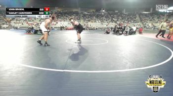 B6A-285 lbs Cons. Semi - John Broehl, Broken Arrow vs Oakley Caruthers, Norman