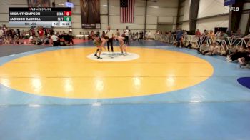 160 lbs Rr Rnd 1 - Micah Thompson, CKWA vs Jackson Carroll, Patton Trained Blue