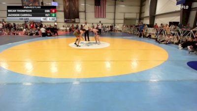 160 lbs Rr Rnd 1 - Micah Thompson, CKWA vs Jackson Carroll, Patton Trained Blue