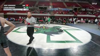 120 lbs Round 3 - 2nd Wrestleback And Semi-finals(16 Team) - Rudy Henninger, Austin Vandegrift vs Logan Sieracki, Southlake Carroll