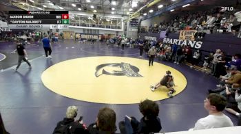 110 lbs Champ. Round 2 - Jaxson Didier, Williston vs Dayton Naldrett, Flathead