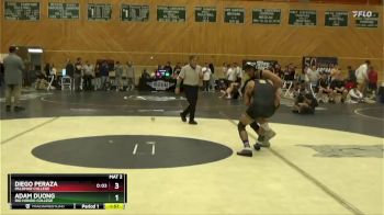 141 lbs Semifinal - Diego Peraza, Palomar College vs Adam Duong, Rio Hondo College