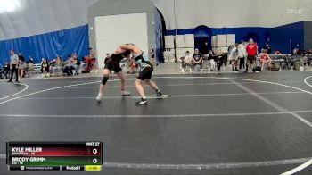 190 lbs Round 2 - Brody Grimm, Esi vs Kyle Miller, OhioTitan