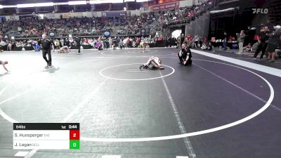 64 lbs Round Of 16 - Sam Hunsperger, East Kansas Eagles vs Jory Logan, Belleville Little Devils