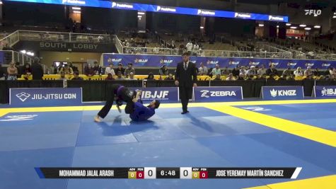 Jose Yeremay Martín Sanchez vs Mohammad Jalal Arash 2026 Pan Jiu Jitsu IBJJF Championship