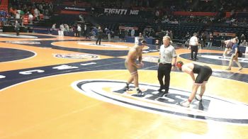 3A 285 lbs Semifinal - Aiden Hennings, New Lenox (Lincoln-Way Central) vs Joseph Favia, Aurora (Marmion Academy)