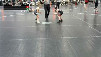 55 lbs Quarterfinal - **Mika Abeel, Team Aggression vs Gunner **Drawdy, Royals