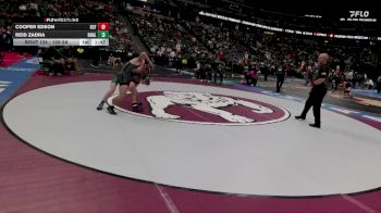 120-2A Quarterfinal - Reid Zadra, Rangely vs Cooper Edson, Sedgwick County/Fleming