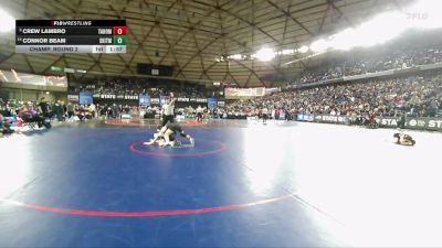 Boys 4A 120 lbs Champ. Round 2 - Crew Lambro, Tahoma vs Connor Beam, South Kitsap