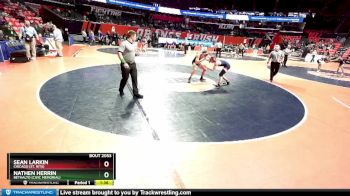 2A 144 lbs Champ. Round 1 - Sean Larkin, Chicago (St. Rita) vs Nathen Herrin, Bethalto (Civic Memorial)