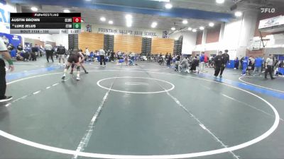 150 lbs Champ. Round 3 - Austin Brown, Clovis West vs Luke Jelus, Etiwanda