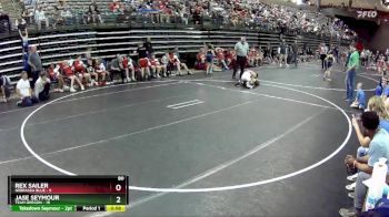 80 lbs Round 4 (6 Team) - Rex Sailer, Nebraska Blue vs Jase Seymour, Team Oregon