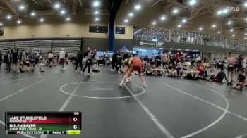 160 lbs Round 3 (4 Team) - Jake Stubblefield, Richmond WC vs Nolen Baker, Junior Terps Xtreme