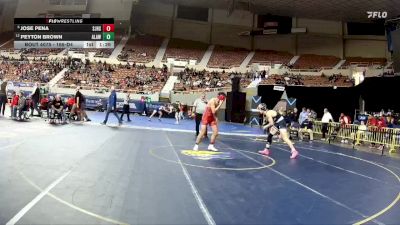 165-D4 Champ. Round 1 - Jose Pena, St. Johns High School vs Peyton Brown, American Leadership Academy - West Foothills