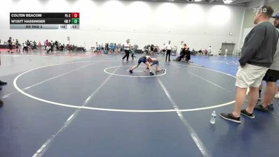 90 lbs Rr Rnd 3 - Colten Beacom, PA Crusaders - EL vs Wyatt Hassinger, 4M Power - EL