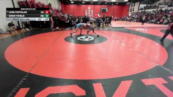 138 lbs Cons. Round 4 - Drew Fifield, Palatine (FREMD) vs Luke Pappalas, Chicago (ST. RITA)