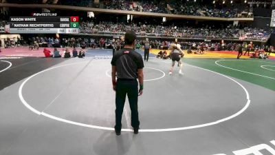 5A 144 lbs Champ. Round 1 - Nathan Rechtfertig, Cedar Park vs Kason White, Canyon Randall