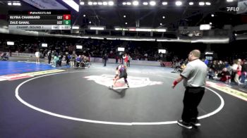 Girls 110 lbs Champ. Round 1 - Elysia Chambard, Central Kitsap (Girls) vs Zale Ganal, Lake Stevens (Girls)