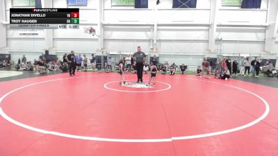 45 lbs Quarterfinal - Jonathan DiVello, VA vs Troy Haugen, OH