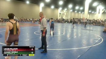 126 lbs Round 4 (16 Team) - Dominic Kemble, Ohio Titan Blue vs Jacob Pellecer, Wellington - DEV