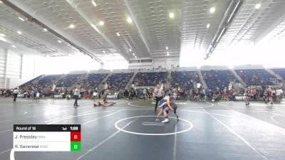 116 lbs Round Of 16 - Josiah Pressley, Grindhouse WC West vs Reid Savarese, Rancho Bernardo WC