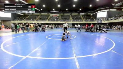 Rr Rnd 3 - Karson Cossaboon, Greenwich vs Evan Herwig, Catonsville