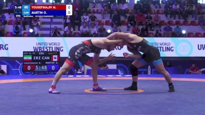 79 kg Qualif. - Mahdi Yousefihajivar, Iran vs Owen Martin, Canada